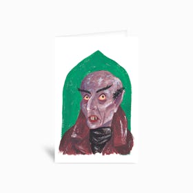 Nosferatu Sambulll Greetings Card