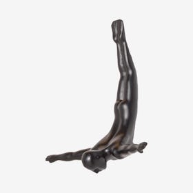 Diving Man Wall Decor - Black
