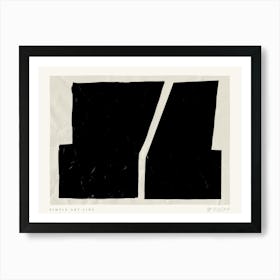 Simple art line no 33 Art Print